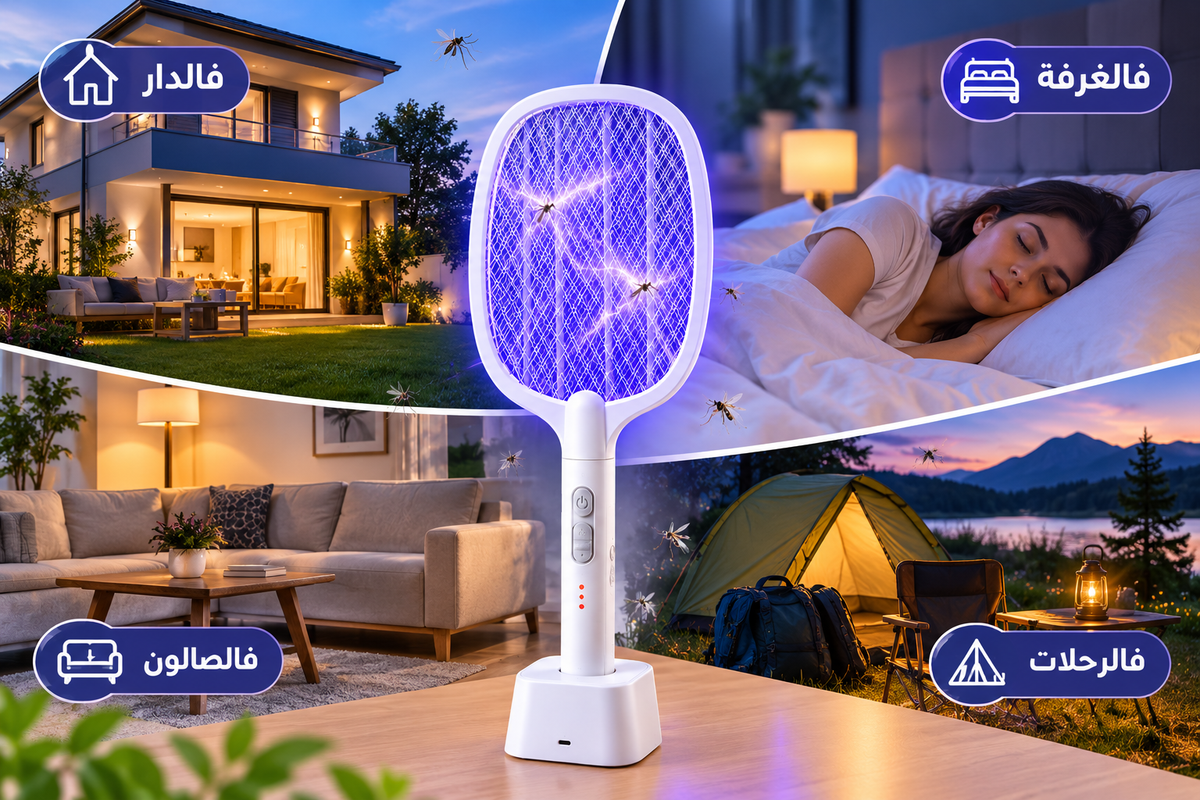 Multifunction Electric Mosquito Swatter