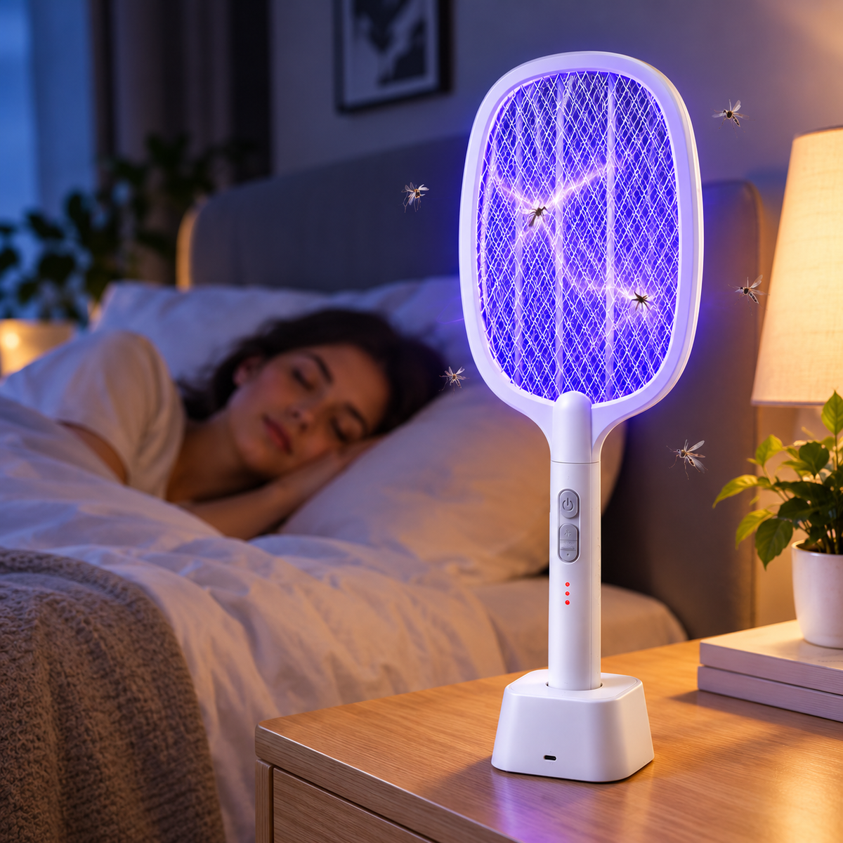 Multifunction Electric Mosquito Swatter